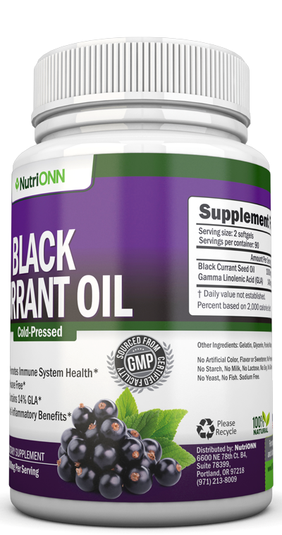 Black Currant Oil - Buy now from NutriONN Supplements